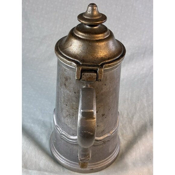 Wilton Armetale Country French VTG Coffee Teapot Pewter Look Patina - Picture 7 of 9